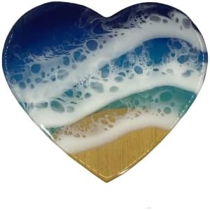 Добър подарък за Деня на Майката 2023, Ковчег за Ръчно изработени Пръстени, Вдъхновена от Океана, Дървени Ковчег