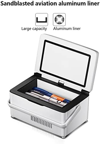 Хладилник-охладител за инсулин SHENXINCI, Преносим Хладилник за съхранение на Диабет, За пътуване при температура от 0-18 ° C, Рефрижераторный Контейнер-Охладител за лека
