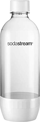 Бутилка за напитки SodaStream Classic, Подходяща за измиване в миялна машина, 1 л Единично, Бяла