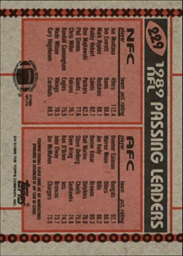 1990 Topps #206 Търман Томас Биллс Футболна карта NFL NM-MT