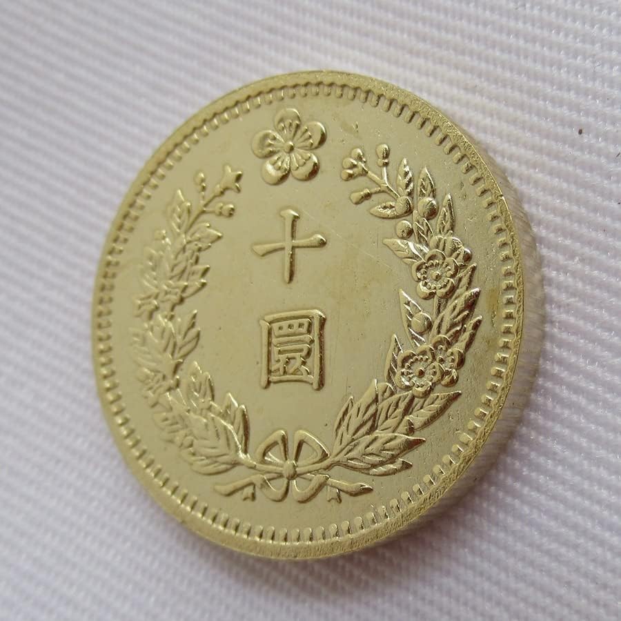 Дэхан Енхи 3 Години 10 Вон Чуждестранна Копие на Златна Възпоменателна Монета KR22