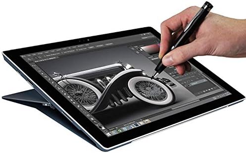 Активен цифров Стилус Broonel Black Mini Fine Point, Съвместим с лаптоп HP ProBook 440 G6 i7 14FHD