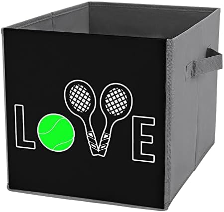 Любовта на Топка за Тенис на Големи Кубчета, Кутии За Съхранение Сгъваем Платно Кутия За Съхранение на Гардероб
