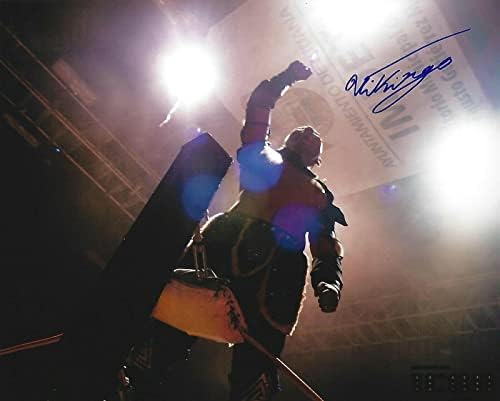 El Hijo del Vikingo Подписа Снимка 8x10 Lucha Libre AAA AEW GCW Impact С Автограф на 8 - Борцовские Снимки С автограф
