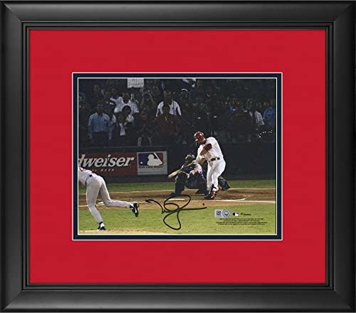 62-аз фотография Начало-Раната Марка Макгвайра Сейнт Луис Кардиналс 8 x 10 с автограф в рамка с автограф - Снимки на MLB с автограф