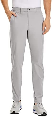 Мъжки удобни панталони за голф CRZ YOGA за целия ден - 30/32/34 на бързо съхнещи Леки Работни Ежедневни панталони