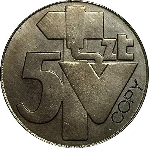 Монета на Повикване 1959 Полша Никелови Монети Копие 29 мм Копие Колекция Бижута Подаръци Колекция от Монети
