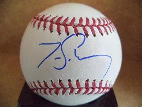 Танер Шепперс, Тексас Рейнджърс, подписан от бейзболни топки с автографи на ML. Baseball W/ coa - Бейзболни