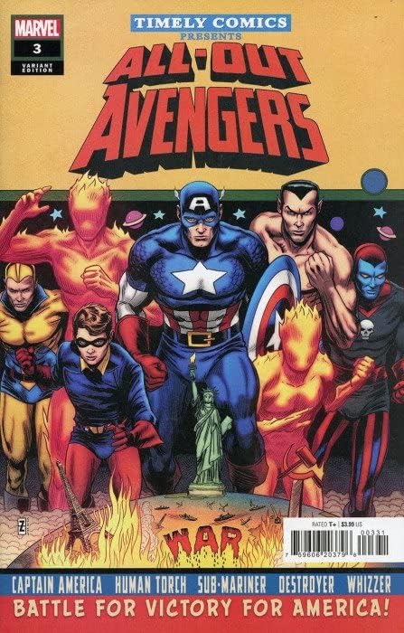 Тотальные Avengers 3Б VF / NM; Комиксите на Marvel | Навременен вариант