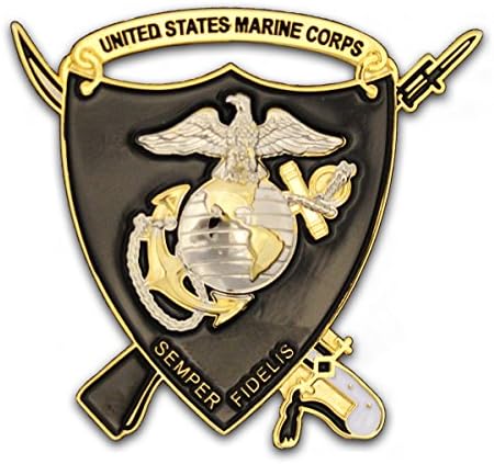 Монета USMC Challenge - това е монета С.Л. за базова училище! Монета на повикване на Корпуса на морската пехота! Нереален детайли, официално лицензирана и разработена Marines з