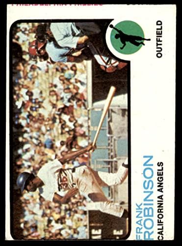 1973 Topps 175 Франк Робинсън Ангелите Лос Анджелис (Бейзболна картичка) СПРАВЕДЛИВИ ангели