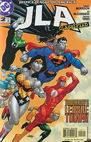 JLA: Классифицированный #2 VF ; комиксите DC