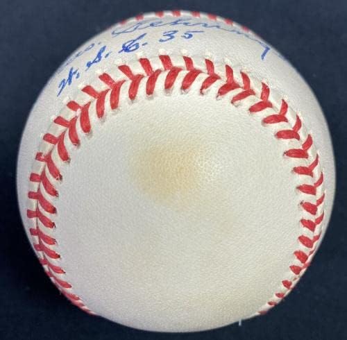 Чарли Герингер WSC 35 Подписа Бейзболен PSA / Бейзболни топки С ДНК-автограф