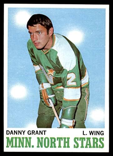 1970 Topps 47 Дани Грант Норт Старс (хокейна карта) в Ню Йорк+ Норт Старс