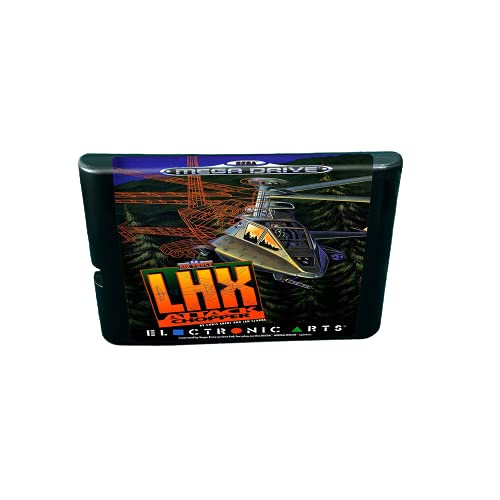 Aditi LHX Attact Chopper - 16-битов игри касета MD конзола За MegaDrive Genesis (калъф за САЩ и ЕС)