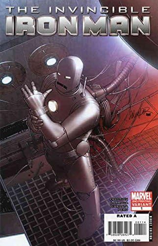 Invincible Iron man #1A (2nd) VF ; Комиксите на Marvel | Мат Фракшн
