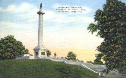 Виксбург, Мисисипи, Пощенска картичка