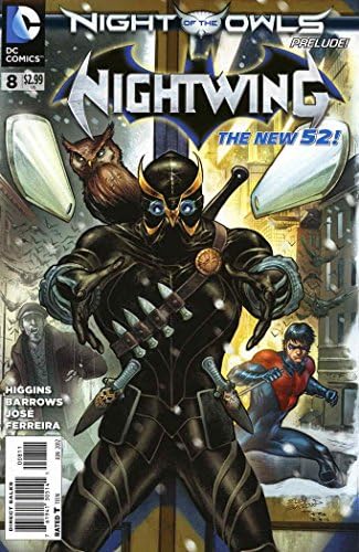 Найтвинг (3-та серия) 8 VF / NM ; комиксите DC