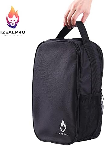 Чанта за маратонки IZEALPRO с високо берцем | Чанта за обувки за пътуване | Водоустойчив плат | Различни места за съхранение | отдушник | Лесно моющаяся подплата | 14,3 х 8,2 х