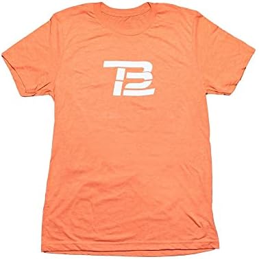 Тениска TB12, Официален продукт на марката Tom Brady's (оранжев)