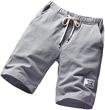 Bmisegm Мъжки Къси Панталони Ежедневни Плажни Дишащи Модни Летни Панталони За Фитнес И Спортни Панталони За