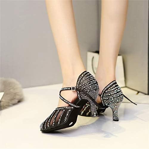 Дамски обувки за танци балната зала YKXLM за изказвания в стил Латино Салса, Професионални Обувки за танци със затворени пръсти, Модел L403