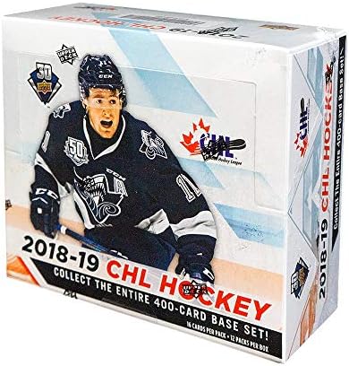2018-19 Горна Палуба CHL Hockey Hobby 10-Box Case