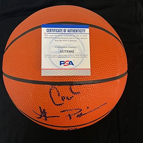 Стив Пикиелл подписа баскетболен договор PSA /DNA Rutgers Със Скарлет Найтс С Автограф - Баскетболни топки колеж