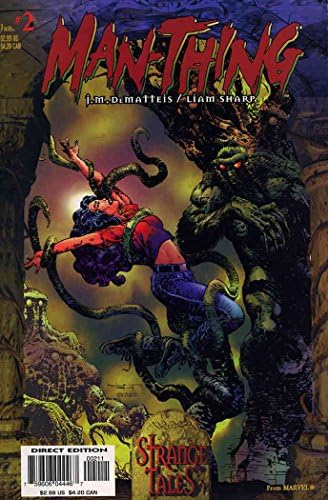 Man-Thing (3-та серия) 2 FN; Комиксите на Marvel | Дж.М. Дематтис / Лиъм Шарп