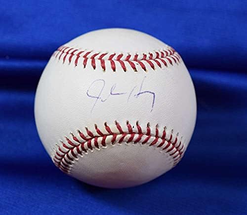 Автограф на Джон Хенри JSA Coa World Series 2004 серии с автограф