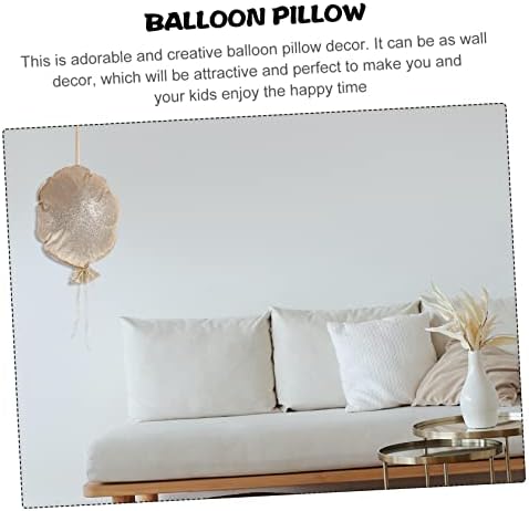 Abaodam Възглавница с въздушно топка, Декорация във формата на Перли, Новост, Възглавница, боядисани Стени За