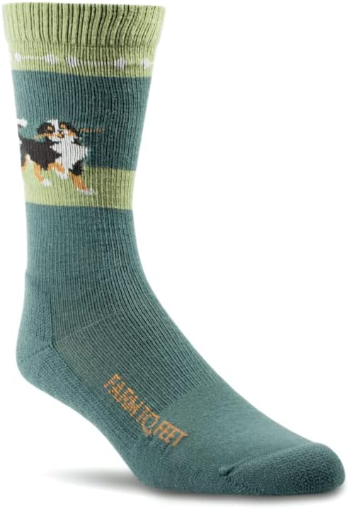 Ферма чорапи за краката Richmond за всеки ден от леката мериносова вълна на подушечках