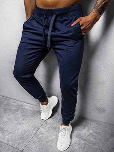 Мъжки Спортни Панталони за джогинг GIRONY - Памучни Панталони-Участък с завязками, Модни, Спортни Панталони,