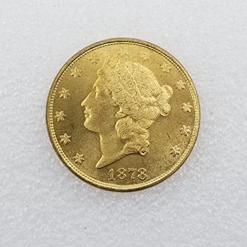 Старинни Занаяти 1878 CC Издание на Американските Златни Монети Чуждестранни Сребърни Долара Сребърни Кръгове
