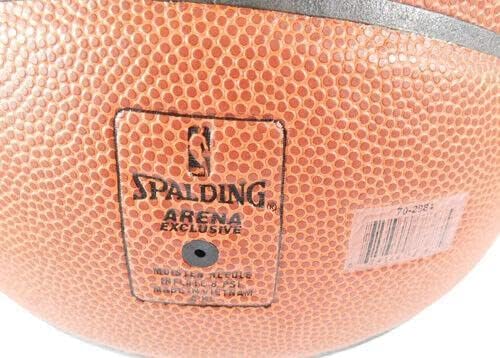 2021 Уейн Эллингтон 8 Пистънс Подписа Баскетболни Топки Spalding NBA White Panel с автограф Баскетболист