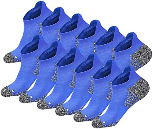 Спортни чорапи за джогинг Peacepigeon на Щиколотках за мъже и Жени със защита от Мехури и ниско деколте за разходки