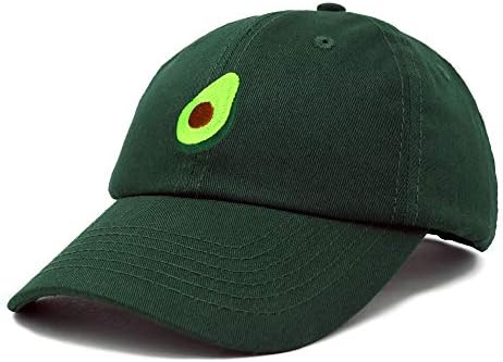 DALIX Зелена бейзболна шапка от Авокадо Мъжки Дамски Храни бейзболна шапка