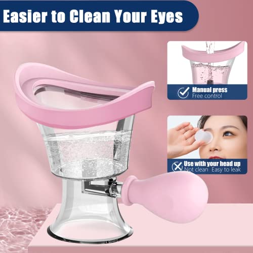 loevcc 2 бр. чашка за промиване на окото, определени за изплакване на очите Обновен Ръчен Инструмент за почистване