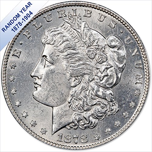 (1878-1904) Сребърен долар Морган (БУ) - в Кадифена кутия за подарък на стойност 1 диамант Без циркулация