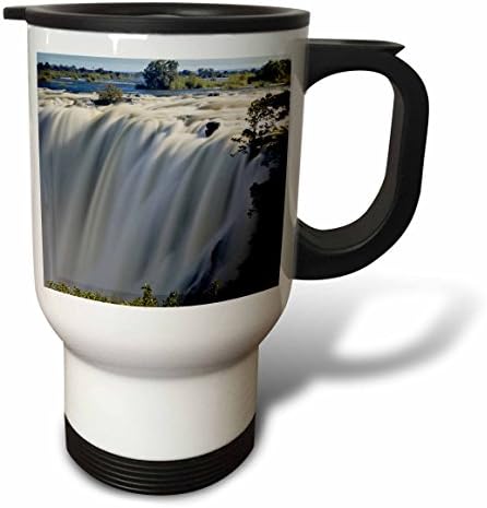 3. Водопад Виктория на река Замбези, Замбия и Зимбабве-Чаша за пътуване Том Норринга Af51 Tno0000, 14 грама,