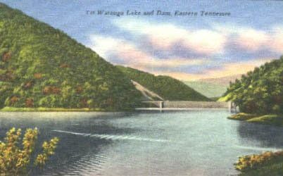 Източен Тенеси, пощенска Картичка от Тенеси
