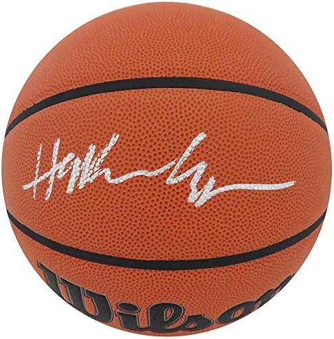 Хаким Оладжувон подписа договор с Уилсън по баскетбол в закрито / На открито NBA - Баскетболни топки с автографи