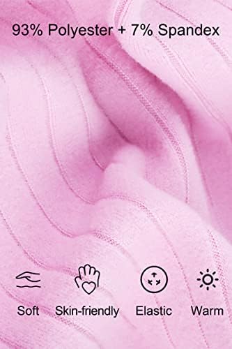 Resinta/ Комплект Детски термобелья в опаковка от 3 позиции, Мек Топ за Малки Момичета и долни гащи, Зимата