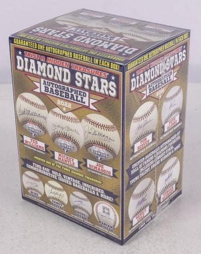 Бейзболна Кутия за Хоби с Автографи на Tristar Hidden Treasures Diamond Stars 2022 - Бейзболни Топки С Автографи