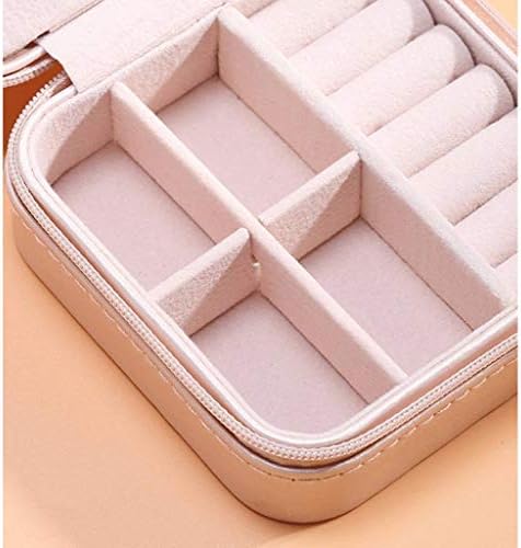 Ковчег за бижута WYBFZTT-188 от отборной кожа, мека и гладка, малка и изискана, се използва за съхранение на бижута