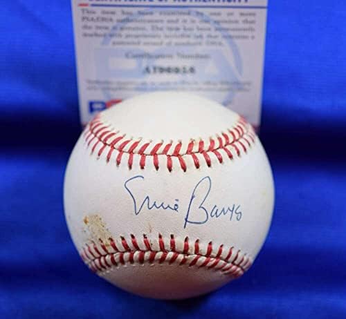 Ърни Banks PSA DNA Coa Автограф на Националната лийг Бейзбол с Автограф - Бейзболни топки с автографи