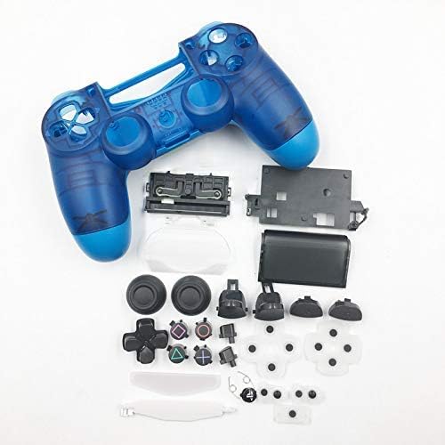 Замяна на Капака на корпуса на Горния Долен Корпус за контролер Playstation 4 Pro PS4 Pro JDM-040 (Синия бутон)