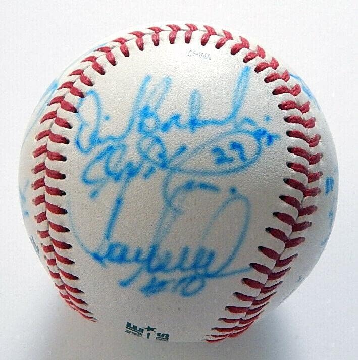 Детройт Тайгърс Подписа Бейзболни топки Роулингс 12 Auto Париш Ценова Мэдлок Патерсън - Бейзболни топки С Автографи