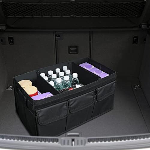 GFDFD Автомобили Вещевая Чанта С Множество Отделения За Съхранение на Автомобилен Багажник Органайзер Контейнер